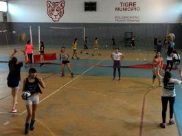 Tigre: encuentro de vóley recreativo en el polideportivo Ricardo Gutiérrez