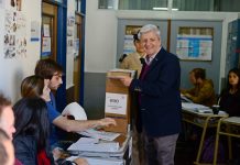 Luis Andreotti votó en Victoria: “Debemos ir hacia la boleta única”
