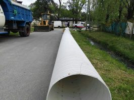 Continúan los trabajos de desagües pluviales en más barrios de Tigre