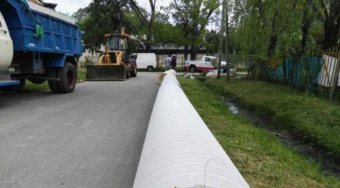 Continúan los trabajos de desagües pluviales en más barrios de Tigre