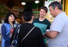 Comerciantes de la avenida Avellaneda celebran la renovación del Centro Comercial