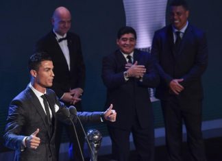 Cristiano Ronaldo volvió a ser el mejor jugador del año