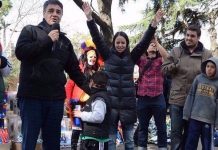 Soledad Martinez arrasó en Vicente López