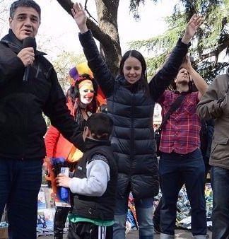 Soledad Martinez arrasó en Vicente López