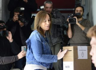 Votó María Eugenia Vidal y dijo que “hoy es el día para que hablen todos los bonaerenses”