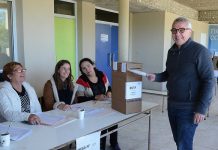 Julio Zamora: “Se esta votando con mucha tranquilidad”