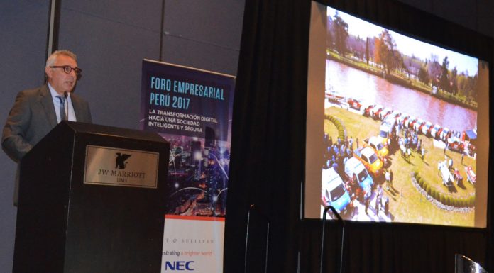 Julio Zamora expuso sobre la exitosa experiencia de seguridad de Tigre en Perú