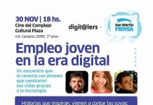 Mañana, llega una nueva edición de San Martín Piensa