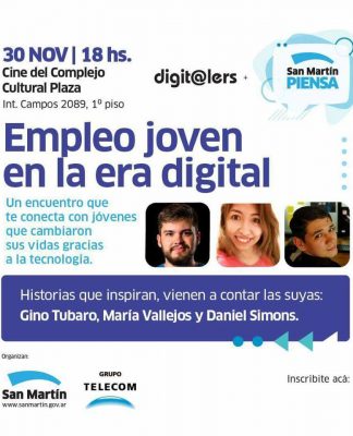 Mañana, llega una nueva edición de San Martín Piensa