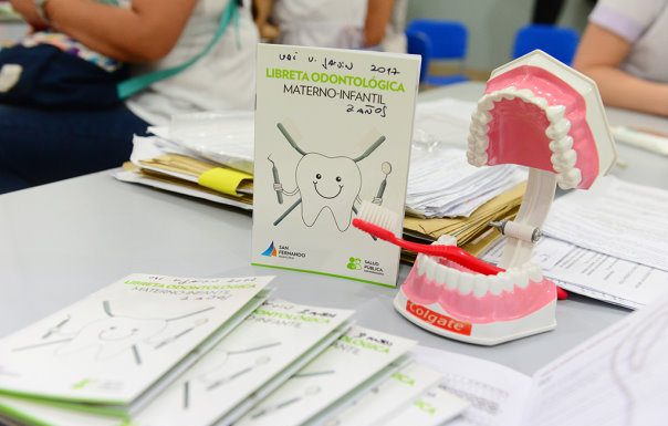 Nueva libretas odontológicas llegaron a la UDI Villa Jardín de San Fernando