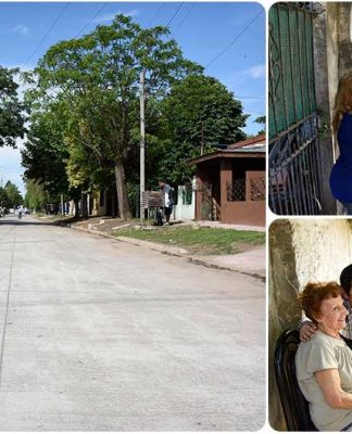Quedó habilitado un nuevo pavimento en Grand Bourg