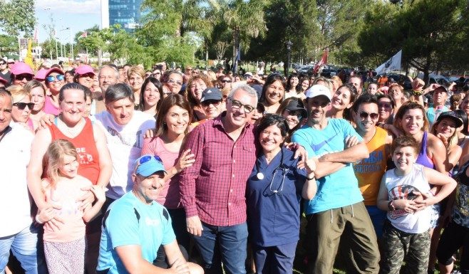 “Tigre Pesa” convocó a cientos de vecinos para disfrutar de una jornada saludable