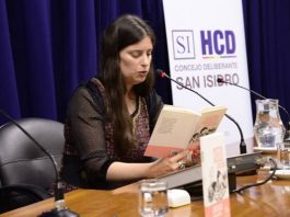 Laura Chalar presentó en San Isidro su historia íntima