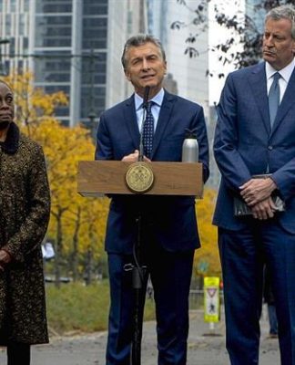 Homenaje de Macri en Nueva York: “El terrorismo no distingue límites, países, ni nacionalidades”