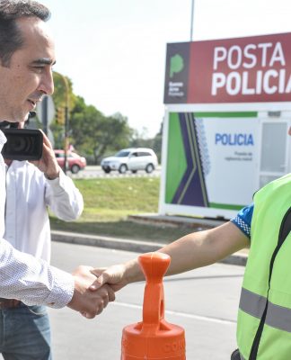 La seguridad: uno de los ejes centrales de la gestión de Tagliaferro