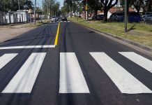 En Beccar, finalizaron las mejoras en el asfalto de Tomkinson