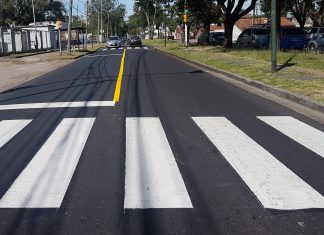 En Beccar, finalizaron las mejoras en el asfalto de Tomkinson