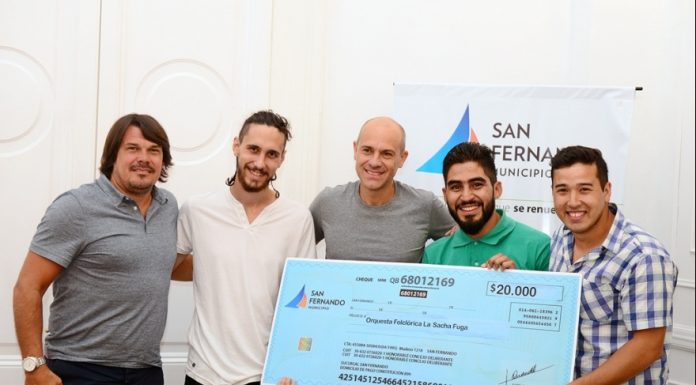 San Fernando destacó a la orquesta folklórica ‘La Sacha Fuga’, que competirá en el Festival de Cosquín 2018