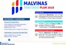 Plan tributario 2018 de Malvinas Argentinas