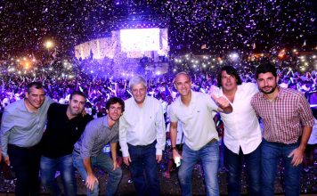 Andreotti participó de un inolvidable cierre de Colonias en San Fernando
