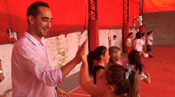 Tagliaferro consolida el apoyo a los clubes de barrio con obras que disfrutan los chicos