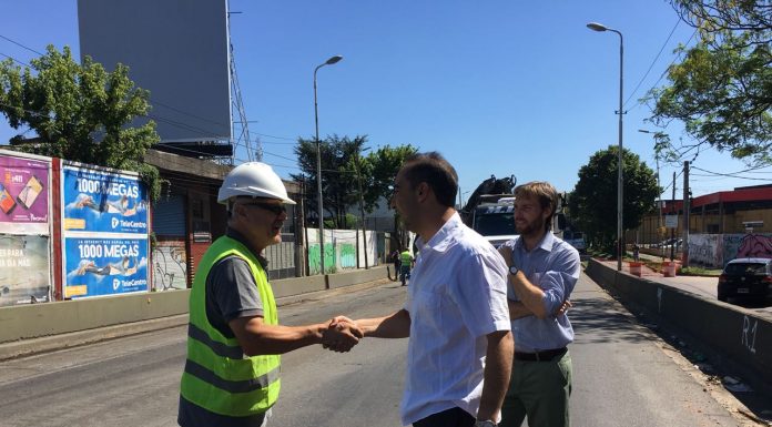 Tagliaferro: “Nunca nadie en la historia de Morón hizo la obra que iniciamos hoy en el Puente Lebensohn”