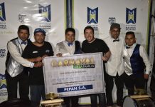 Leo Nardini y más de 50 mil vecinos vivieron una verdadera fiesta familiar