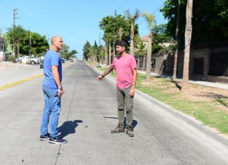 La calle Uruguay entró en la última etapa de su ensanchamiento