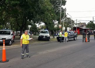 Más de 100 controles de tránsito en Morón Sur