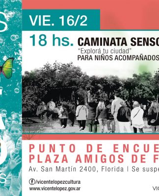 Nueva edición de la Caminata Sensorial Urbana para niños