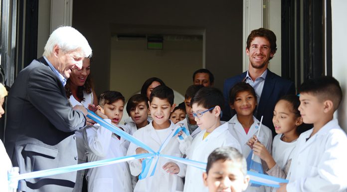 Andreotti inauguró la nueva Escuela N° 1 a 200 años de su creación