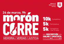 Abre la inscripción para “Morón Corre”