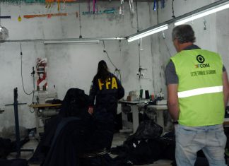 Clausuran dos talleres clandestinos en Ciudadela