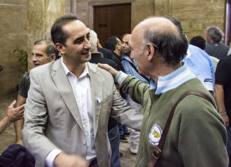 Tagliaferro homenajeó a los héroes de Malvinas