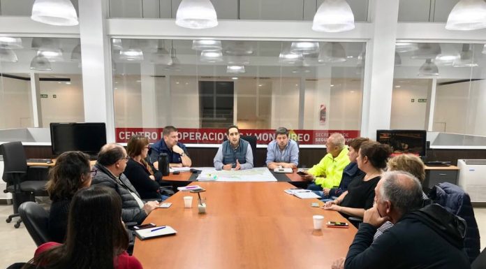 Tagliaferro reunió a la oposición para informar el trabajo realizado por el temporal