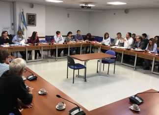 La Defensoría acompañó el reclamo de los vecinos del Delta en Diputados