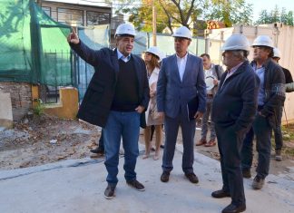 Avances en las obras del Geriátrico Dr. Rodríguez Ortega de Vicente López