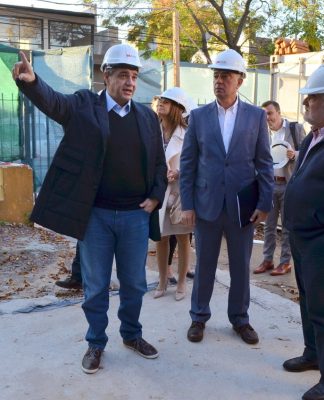 Avances en las obras del Geriátrico Dr. Rodríguez Ortega de Vicente López