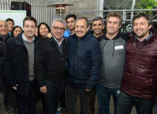 Ricardo Alfonsín abrió el espacio Colectivo Tigre