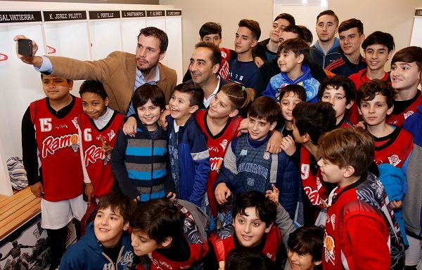 Tagliaferro inauguró obras en el Lawn Tennis de Villa Sarmiento