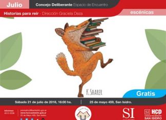 Continúa el ciclo literario “Cruzando Veredas” en San Isidro