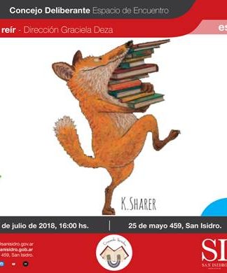 Continúa el ciclo literario “Cruzando Veredas” en San Isidro