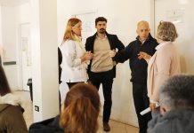 Ducoté recorrió el Sanguinetti junto a las nuevas autoridades del Hospital