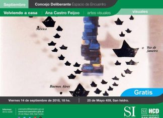 La muestra “Volviendo a casa” se expondrá en San Isidro