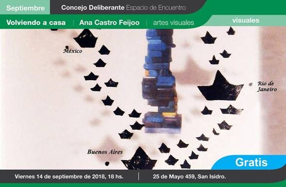 La muestra “Volviendo a casa” se expondrá en San Isidro