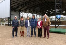 San Isidro: nueva pista cubierta para practicar equitación en el Club Hípica del Norte