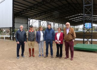 San Isidro: nueva pista cubierta para practicar equitación en el Club Hípica del Norte