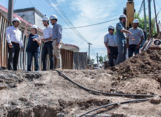 Avanzan las obras de cloacas para más de 75 mil vecinos en Morón