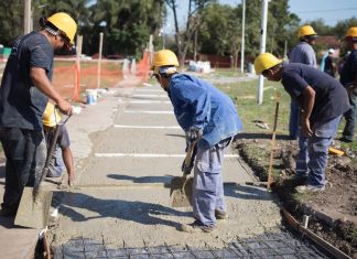Morón: más obras en el Barrio Seré