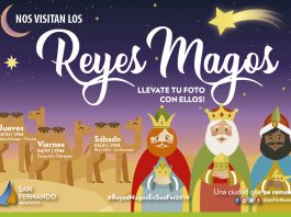 Llegan los Reyes Magos a San Fernando